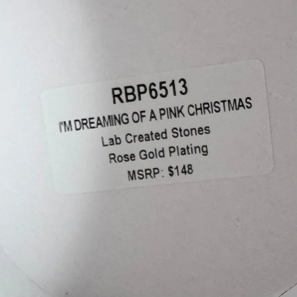 Bomb Party Holiday Stack 2023 I'm Dreaming of A Pink Christmas RBP6513 NWT - Picture 3 of 11